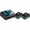 Makita Power Source Kit Li 18,0V 4Ah Inkl. Schnellladegerät DC18RC Und 2 Akkus Im Karton – 197490-7 19