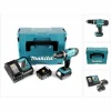 Makita DHP 453 RTJ Akku Schlagbohrschrauber 18V 42Nm + 2x Akkus 5,0Ah+ Ladegerät Im Makpac 2 17