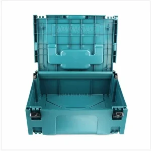 2x Makita Kunststoff Werkzeug Koffer MAKPAC 2 – Ohne Einlage 11