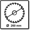 Makita CMSXF26080G SPECIALIZED EFFICUT Sägeblatt 260 X 30 X 1,65 Mm 2 Stk. ( 2x B-67290 ) 80 Zähne Für Holz 5