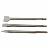 Set Mit 3 Meißelwerkzeugen SDS-Plus MAKITA – 1 Spitze + 1 Meißel + 1 Großer Meißel – D-05181 7