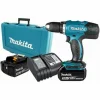 MAKITA 18V 3.0Ah Bohrschraubendreher + 2 Batterien, Ladegerät, Im Koffer – DDF453SFE 14