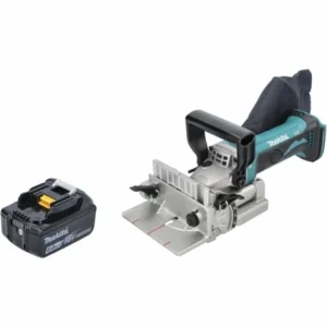 Makita DPJ 180 G1 Akku Nutfräse 18 V 100 Mm + 1x Akku 6,0 Ah – Ohne Ladegerät 9