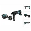 Makita DHR 241 RG Akku Bohrhammer 18 V 2,0 J SDS Plus + 2x Akku 6,0 Ah + Ladegerät 10