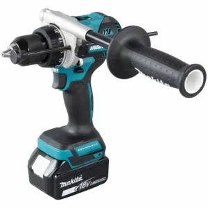 MAKITA 18V Akku-Schlagbohrschrauber DHP486RTJ | 2 Akkus 5,0 Ah + Ladegerät Im MAKPAC 12