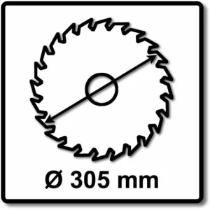 Makita CMSXF305100G SPECIALIZED EFFICUT Sägeblatt 305 X 2,15 X 30 Mm 2 Stk. ( 2x B-67321 ) 100 Zähne Für Holz 11