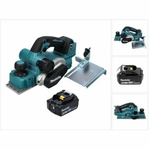 Makita DKP 181 G1 Akku Hobel Falzhobel 82 Mm 18 V Brushless + 1x Akku 6,0 Ah – Ohne Ladegerät 11