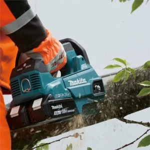 Makita Akku-Kettensäge DUC256Z Top Handle 2x18V Motorsäge Motorkettensäge 25cm 10