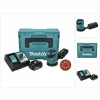 Makita DBO 180 RT1J Akku Exzenterschleifer 18 V 125 Mm + 1x Akku 5,0 Ah + Ladegerät + 50x Schleifpapier K 320 + Makpac 8