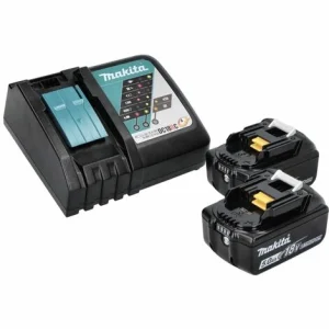 Makita DBO 380 RTJ Akku Schwingschleifer 18 V 93 X 185 Mm Brushless + 2x Akku 5,0 Ah + Ladegerät + Makpac 15