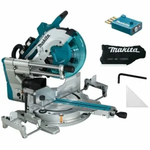 Makita Akku Kapp- Und Gehrungssäge 2x 18V DLS211ZU Solo Bluetooth 8